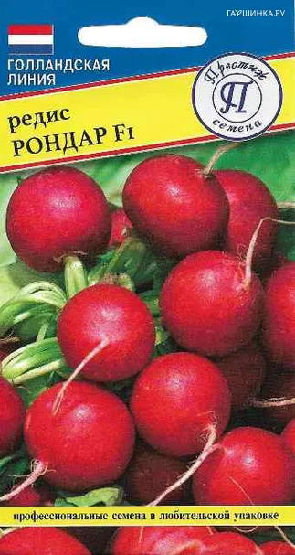 Редис Рондар F1 1 г, Семена Престиж