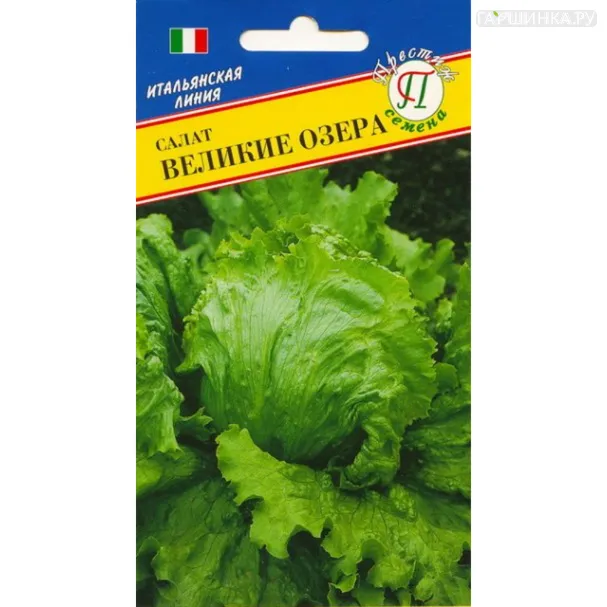Салат Великие озера 0,5 г, Семена Престиж