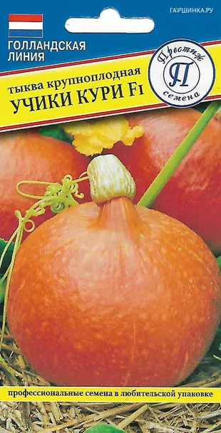 Тыква Учики Кури F1 3 шт, Семена Престиж