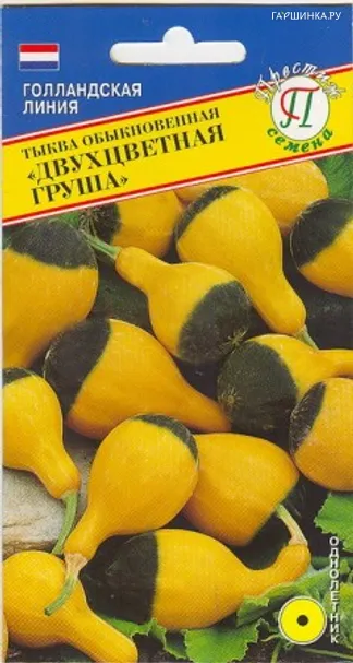 Тыква декоративная "Двхцветная груша" 3 шт, Престиж