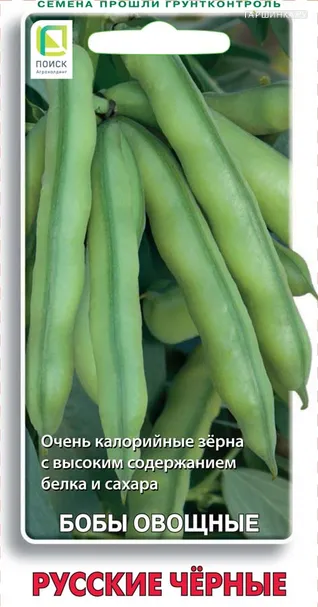 Бобы овощные Русские черные 10, Поиск