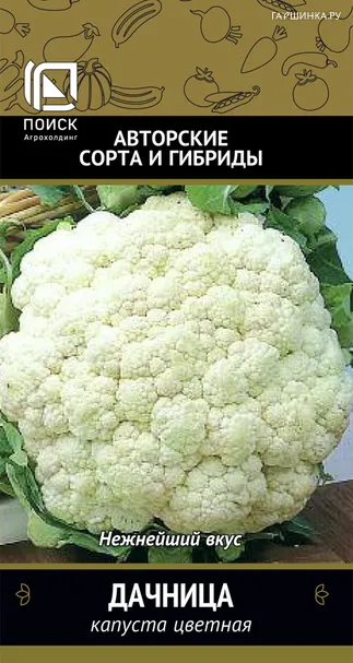 Цветная капуста Дачница 0,5 г, Семена Поиск