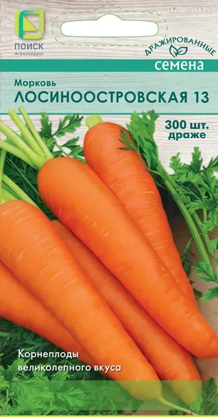 Морковь (Драже) Лосиноостровская 13 (А) 300, Поиск