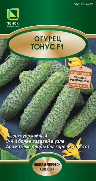 Огурец Тонус F1 (А) 12, Поиск