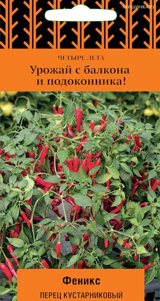 Перец Феникс кустарниковый (А) 5, Семена Поиск