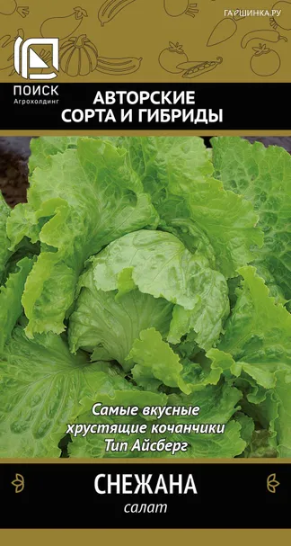 Салат Снежана (А) 1, Поиск