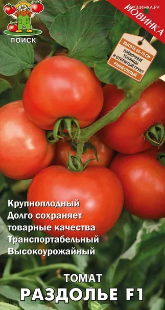 Томат Раздолье F1 (А) 12, Поиск
