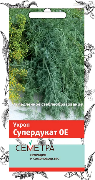 Укроп Супердукат ОЕ (ТМ Семетра) 3 г, Семена Поиск