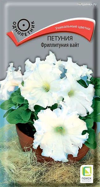 Петуния Фриллитуния вайт 10, Поиск