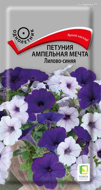 Петуния ампельная Мечта Лилово-синяя 5, Поиск