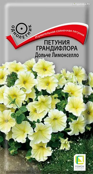 Петуния Дольче Лимонселло грандифлора 10 шт, Семена Поиск