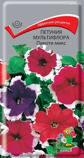 Петуния мультифлора Пикоти микс 0,05, Поиск