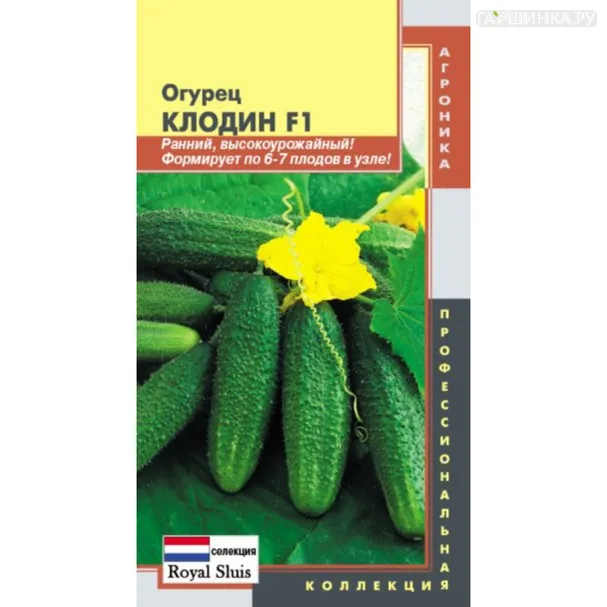 Огурец Клодин F1, 5 шт, Плазменные семена