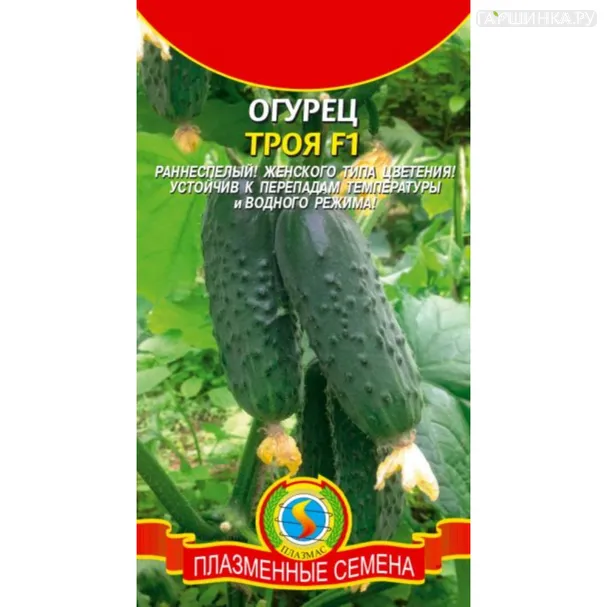 Огурец Троя F1 7 шт, Плазменные семена