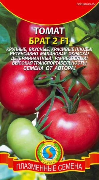 Томат Брат 2 F1 10 шт, Плазменные семена