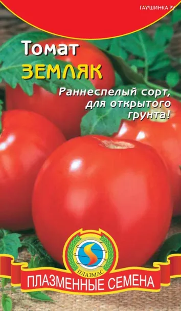 Томат Земляк 25 шт, Плазменные семена