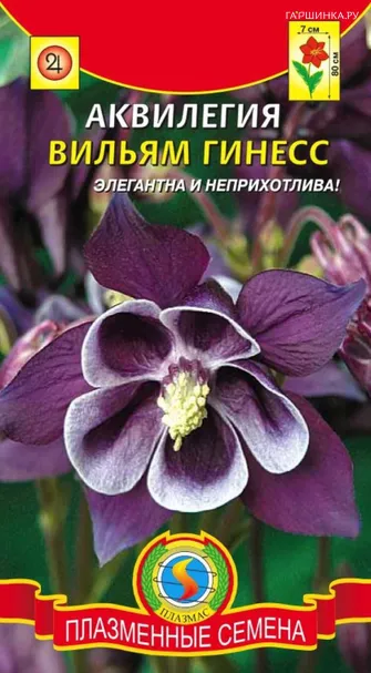 Аквилегия Вильям Гинесс, 0,05 гр, Плазменные семена