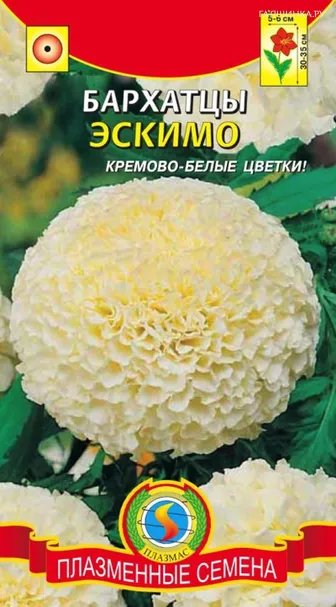 Бархатцы Эскимо 10 шт, Плазменные семена