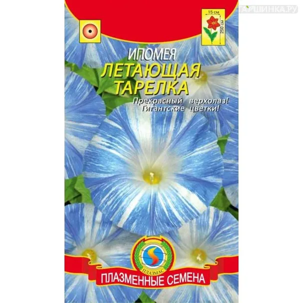 Ипомея Летающая тарелка, 0,5 гр, Плазменные семена