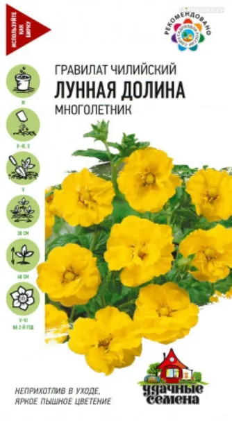 Гравилат чилийский Лунная долина 0,1г.
