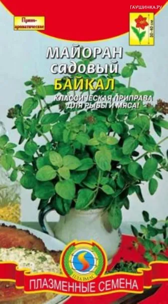 Майоран Байкал садовый 0,1г, Плазменные семена