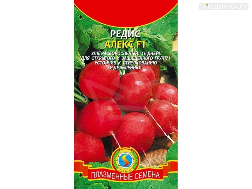 Редис Алекс F1 1г, Плазменные семена