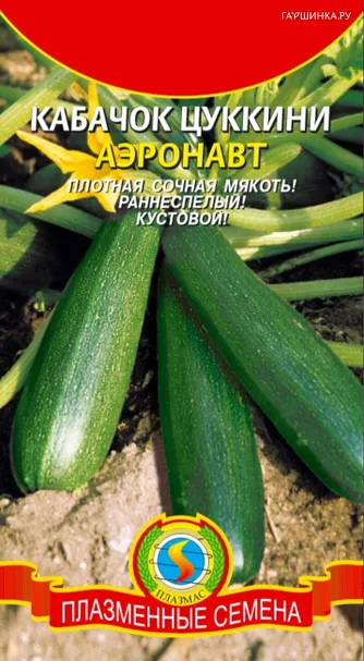 Кабачок (Цуккини) Аэронавт 10 шт, Плазменные семена