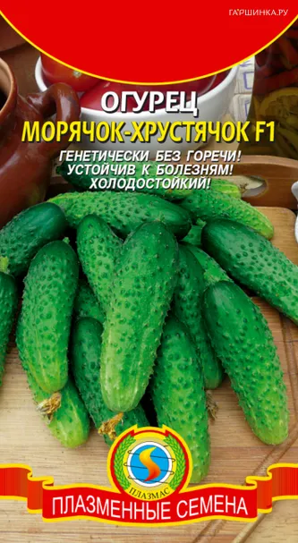 Огурец Морячок-хрустичок F1  10 шт, Плазменные семена