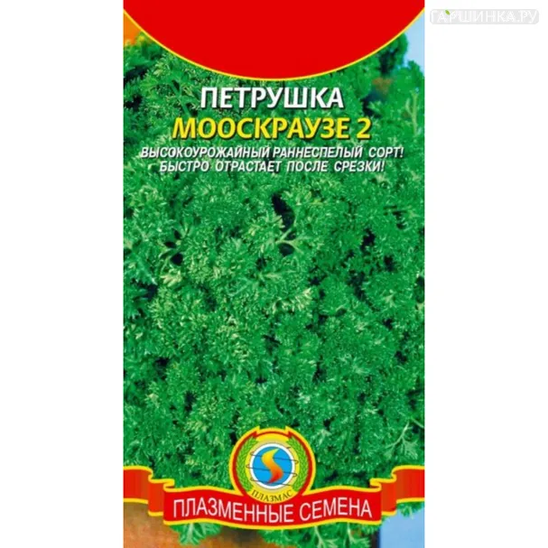 Петрушка Мооскраузе 2 2 г, Плазменные семена