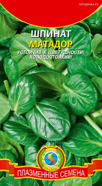 Шпинат Матадор 2 гр Плазменные семена