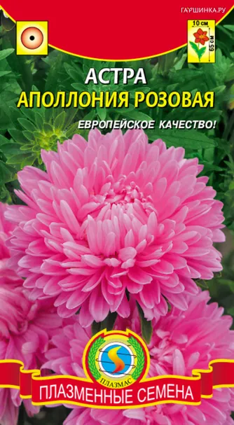 Астра Апполония Розовая 0,2 г, Плазменные семена
