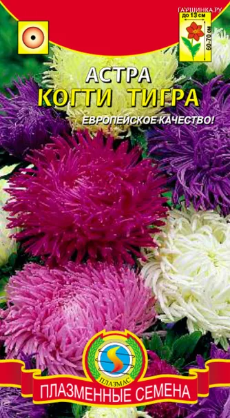 Астра Когти тигра 0,3 г, Плазменные семена