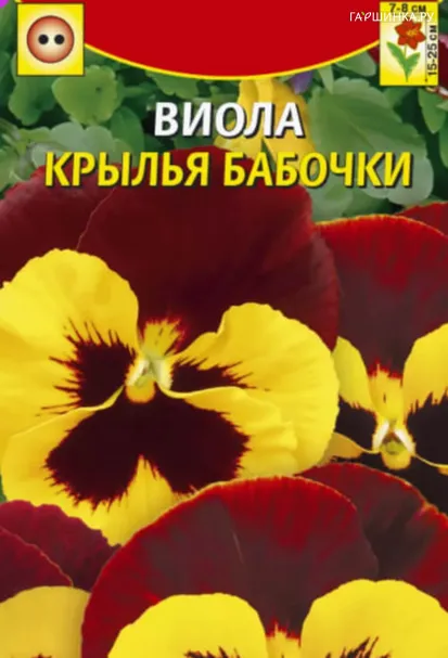 Виола Крылья бабочки  0,04 г, Плазменные семена
