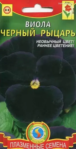 Виола Черный рыцарь  0,1 г, Плазменные семена