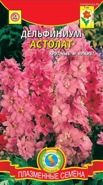 Дельфиниум Астолат 0,05 гр Плазменные семена