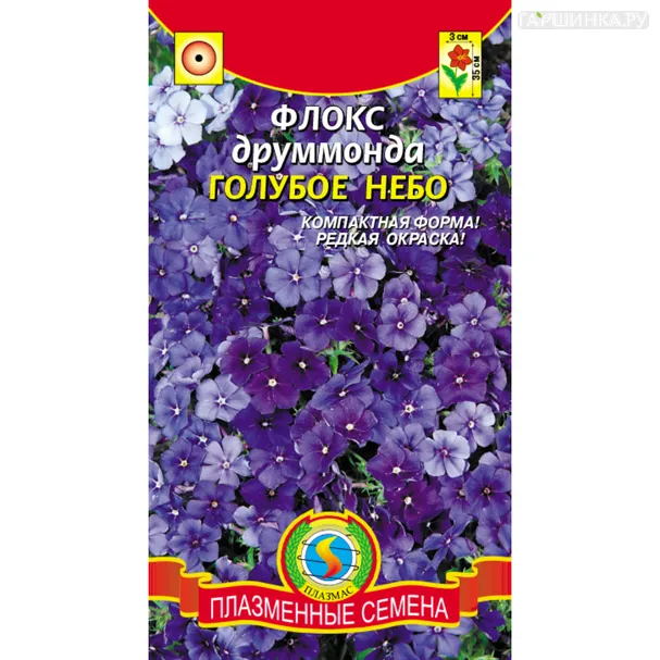 Флокс Голубое небо Друммонди 0,05 г, Плазменные семена