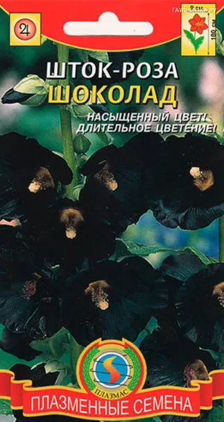 Шток-роза Шоколад 10 шт, Плазменные семена