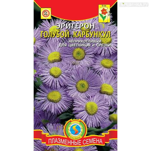 Эригерон Голубой карбункул  0,05 г, Плазменные семена