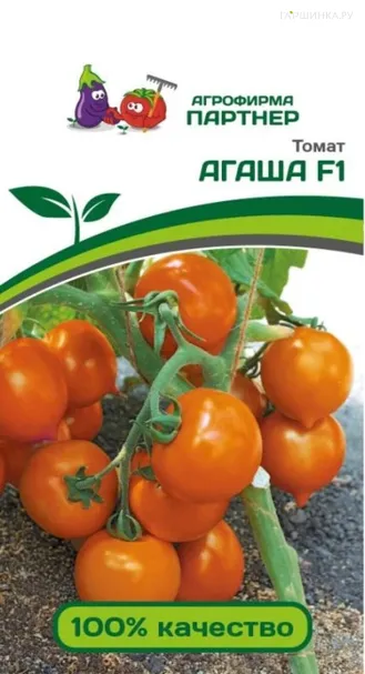 Томат Агаша F1  0,05 г. Семена Партнер