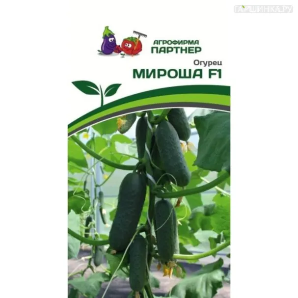 Огурец Мироша F1 10 шт. Семена Партнер