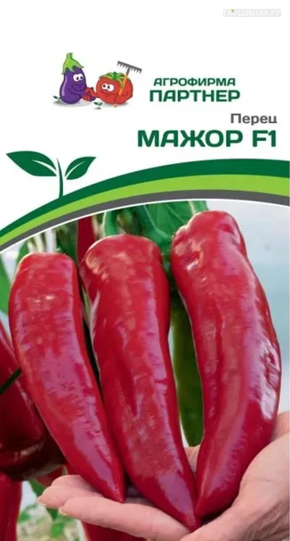 Перец Мажор сладкий F1 5 шт. Семена Партнер