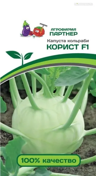 Кольраби Корист F1 10 шт. Семена Партнер