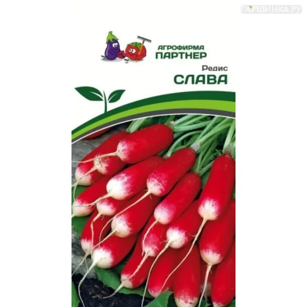Редис Слава 2 г, Семена Партнер