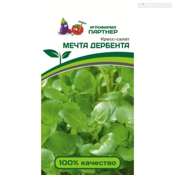 Кресс-салат Мечта Дербента 3 г, Семена Партнер