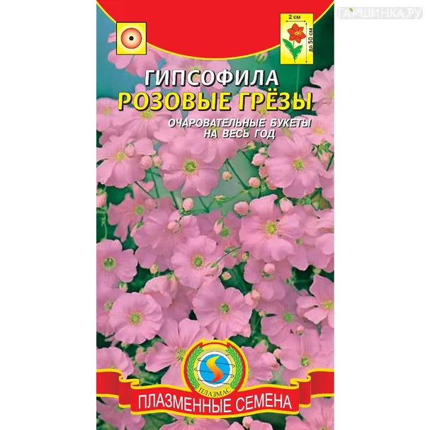 Гипсофила Розовые грезы 0,5 г, Плазменные семена