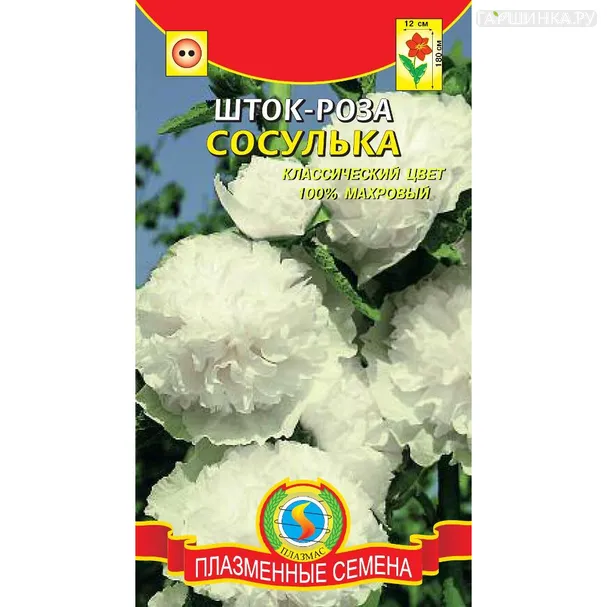 Шток роза Сосулька 0,1 г, Плазменные семена