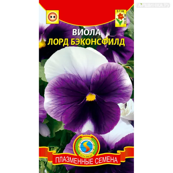 Виола Лорд Бэконсфилд 0,1 г, Плазменные семена