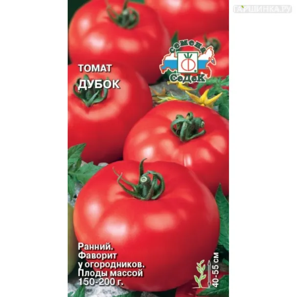 Томат Дубок ЦП 0,2 г, Семена Седек