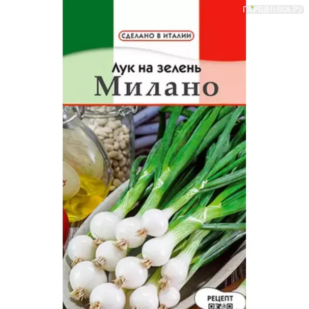 Лук на зелень Милано ц/п 0,5 г, Семена Аэлита