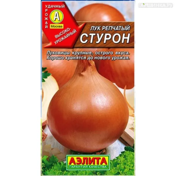Лук Стурон репчатый ц/п 0,5 г, Семена Аэлита